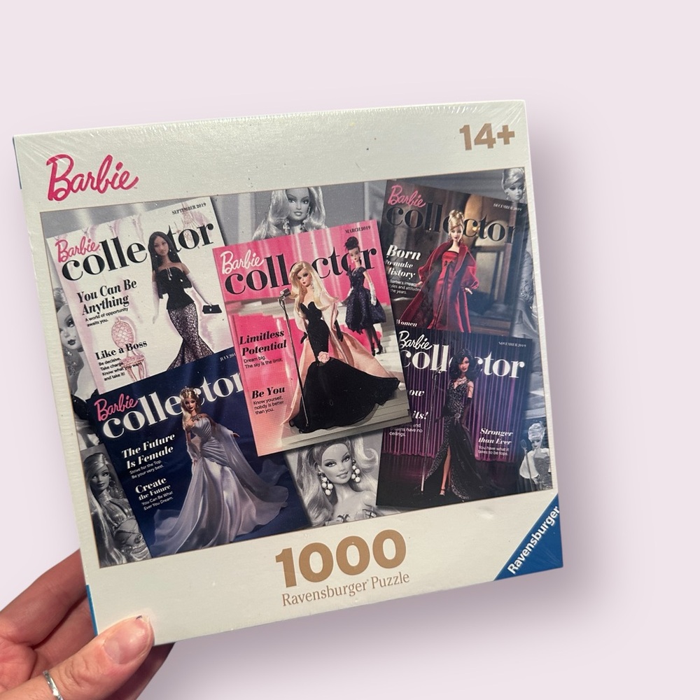 Ravensburger Barbie Collector Puzzle 1000 Pieces 2021 Mattel New In Package - Picture 2 of 7